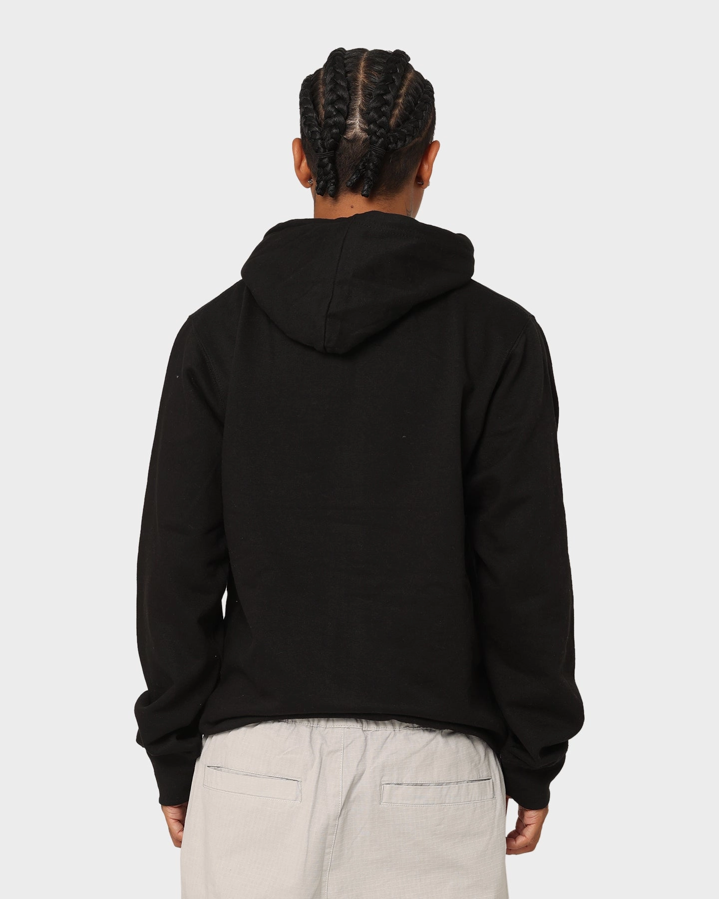 Crooks & Castles Varsity Of Old Hoodie Black City Zippered Pocket Design