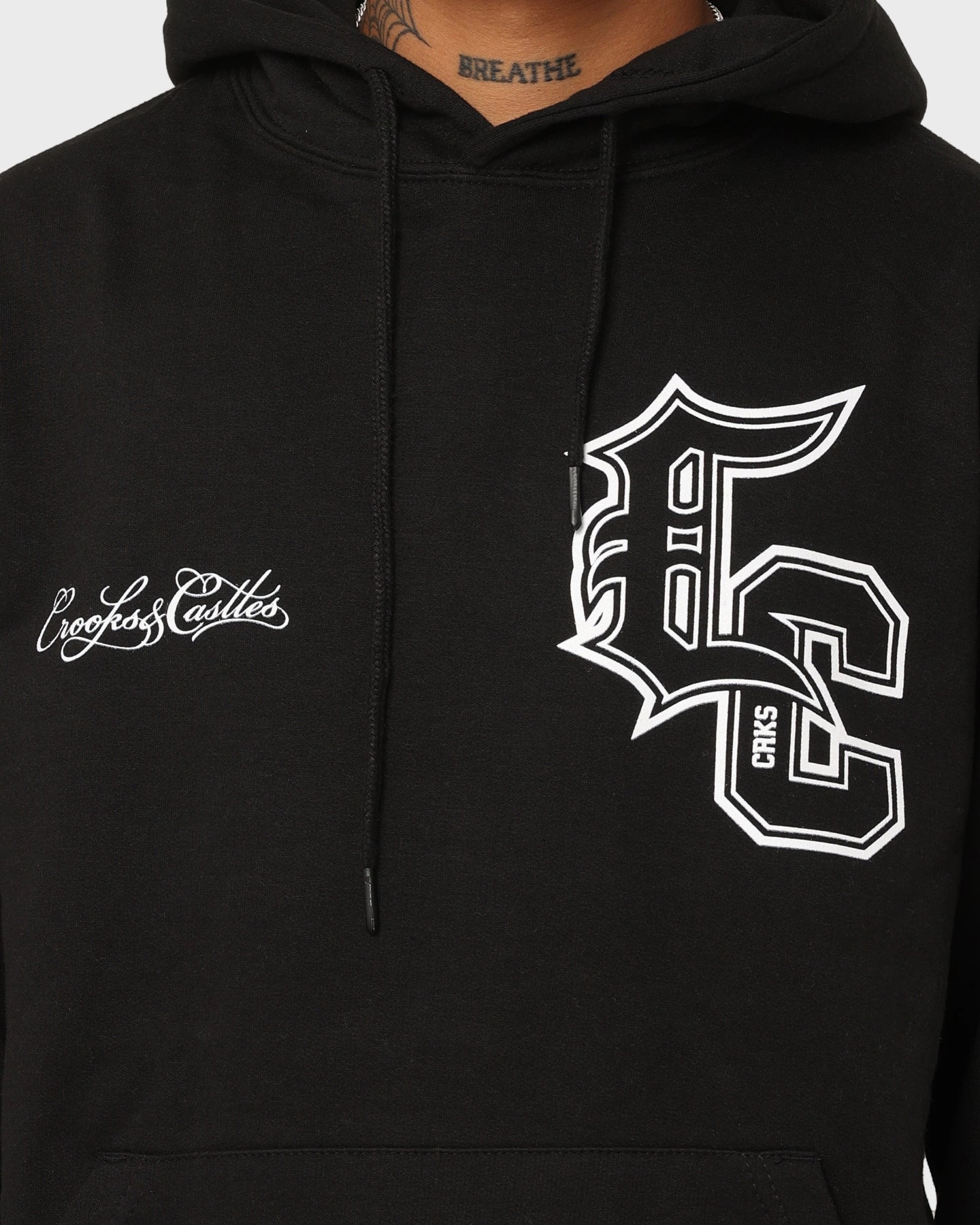 Crooks & Castles Varsity Of Old Hoodie Black Closet