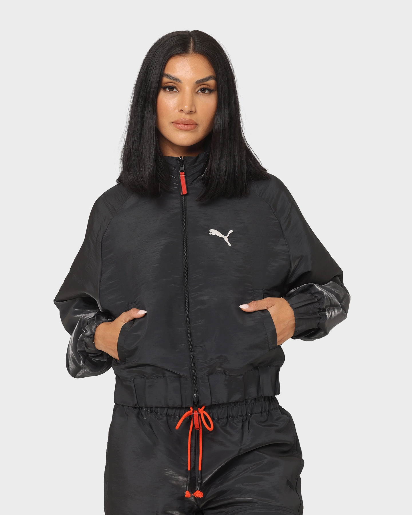 Record Puma Women's 'Bout A Bucket Jacket Puma Black
