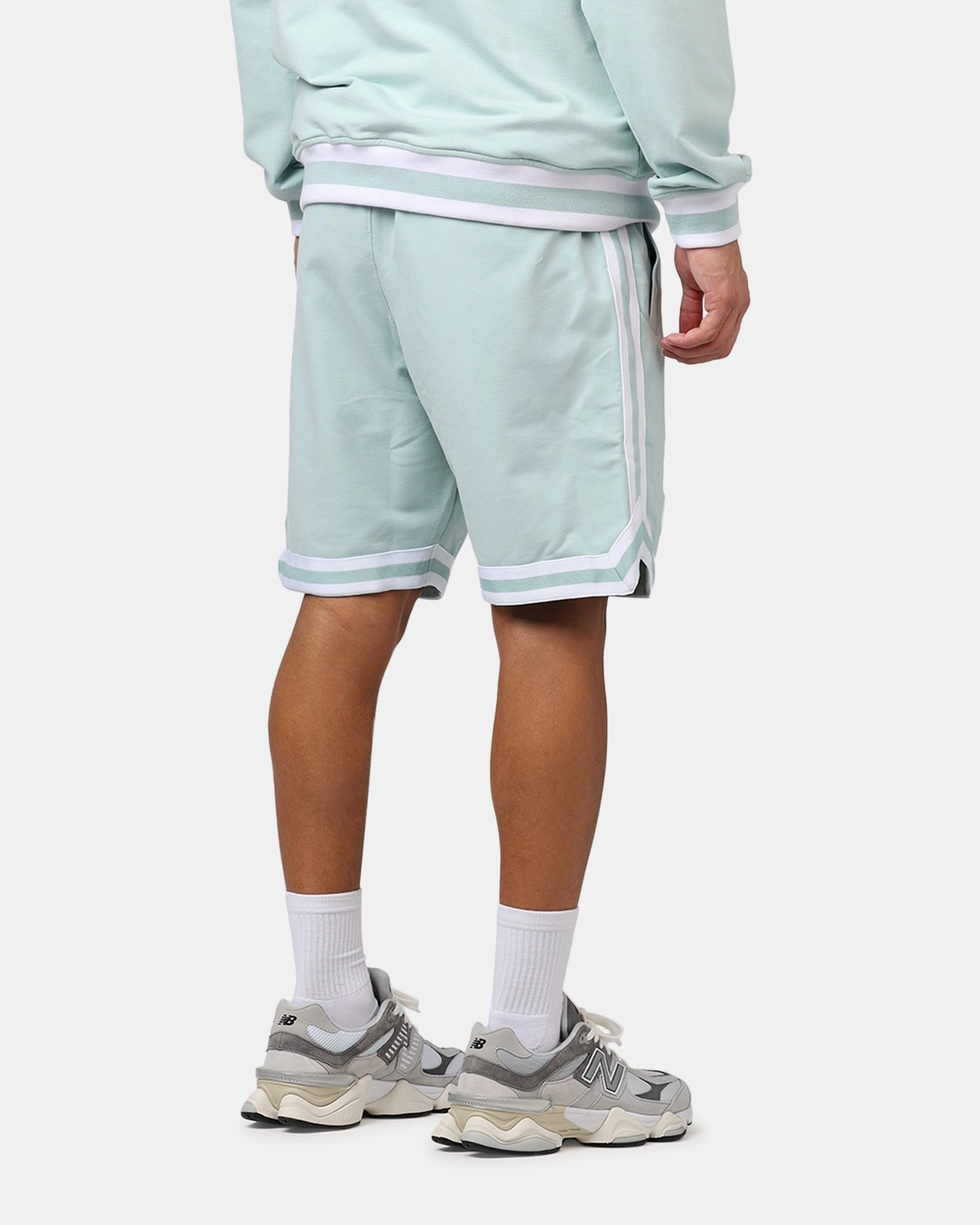 Relaxed Movement New Era Los Angeles Lakers 'Logo Select Mint' Shorts Mint/White