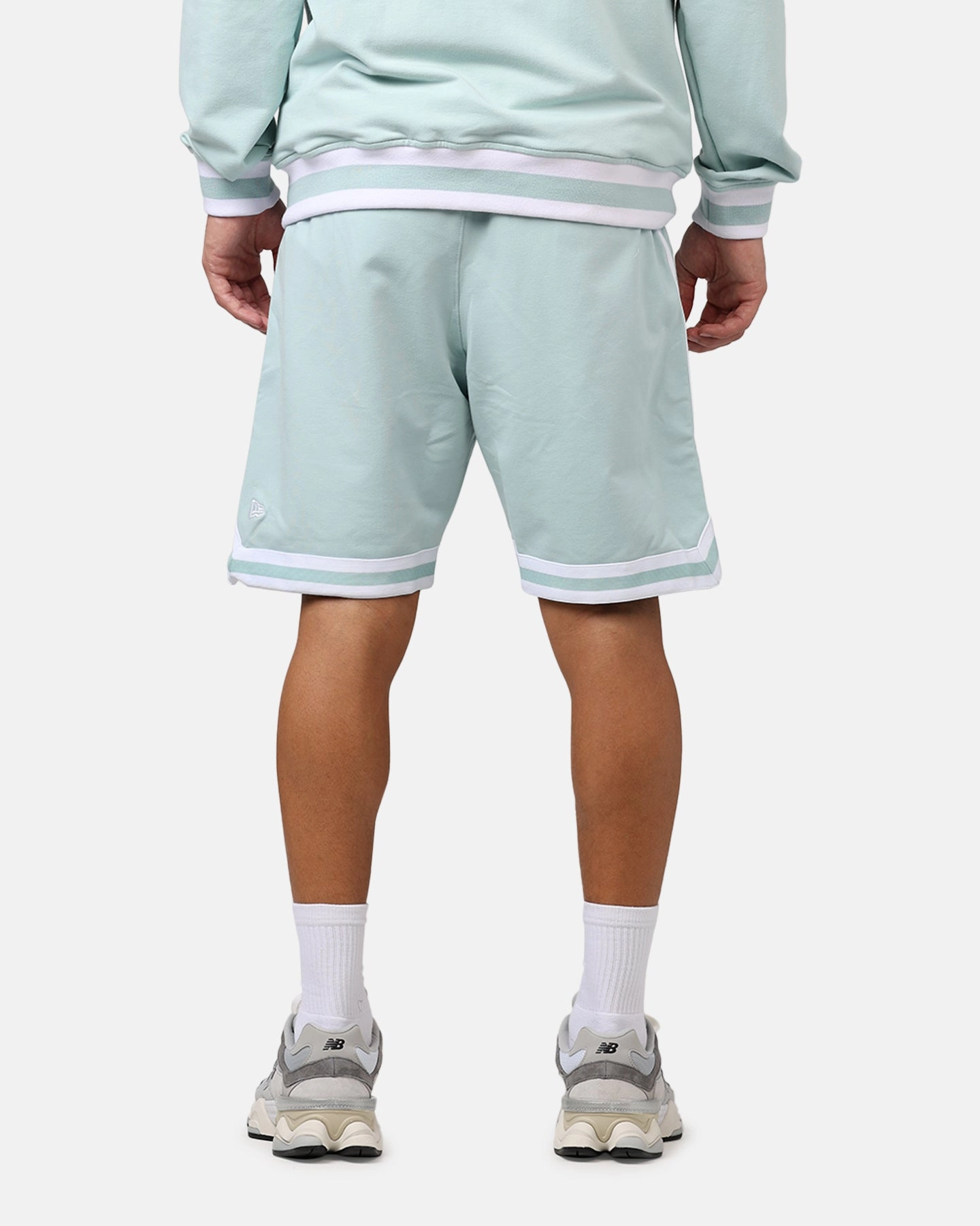 Water resistant coating shrink - resistant New Era Los Angeles Lakers 'Logo Select Mint' Shorts Mint/White