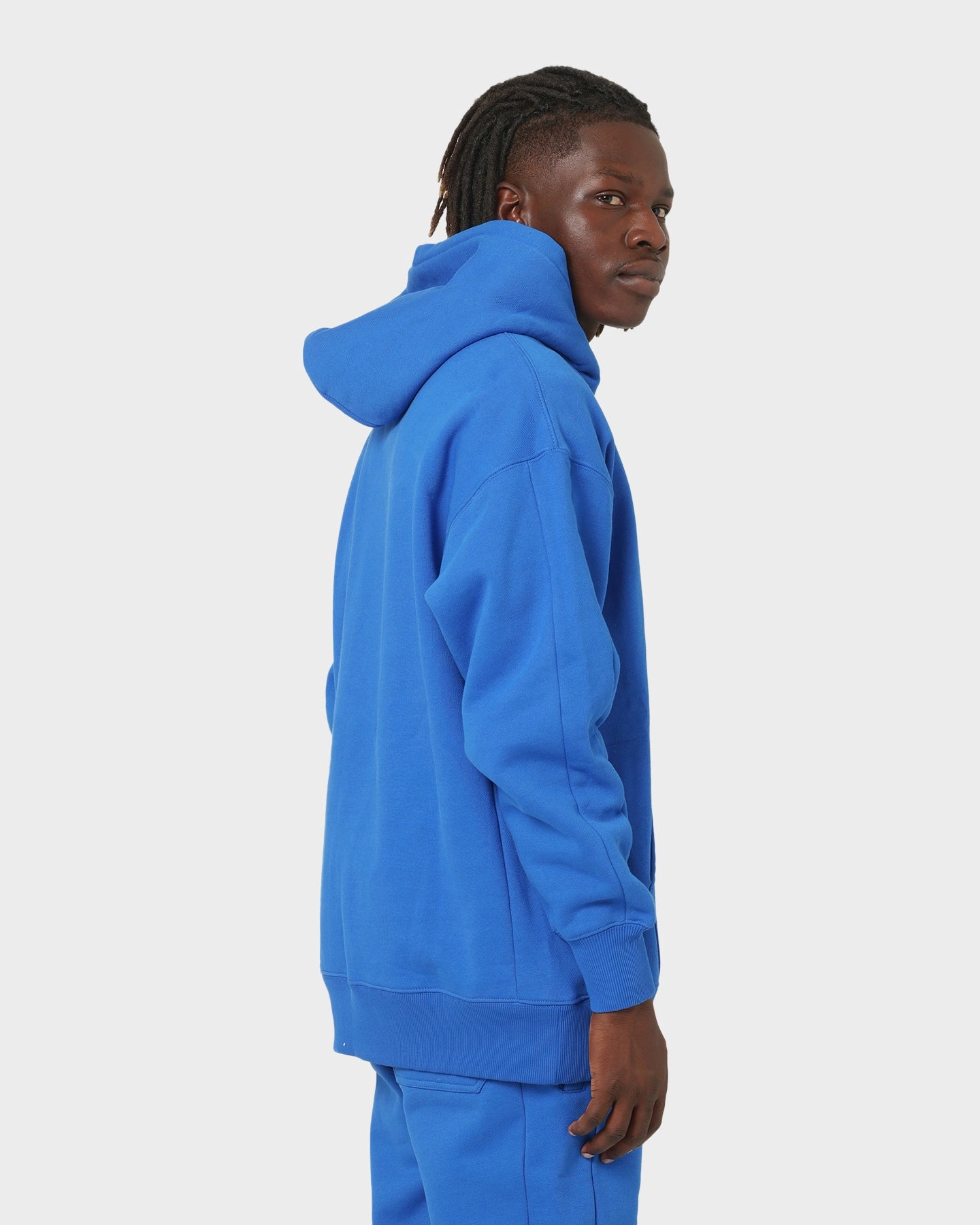 Non Bulky Insulation Bonnet BEENTRILL Nu Logo Hoodie Cobalt Blue
