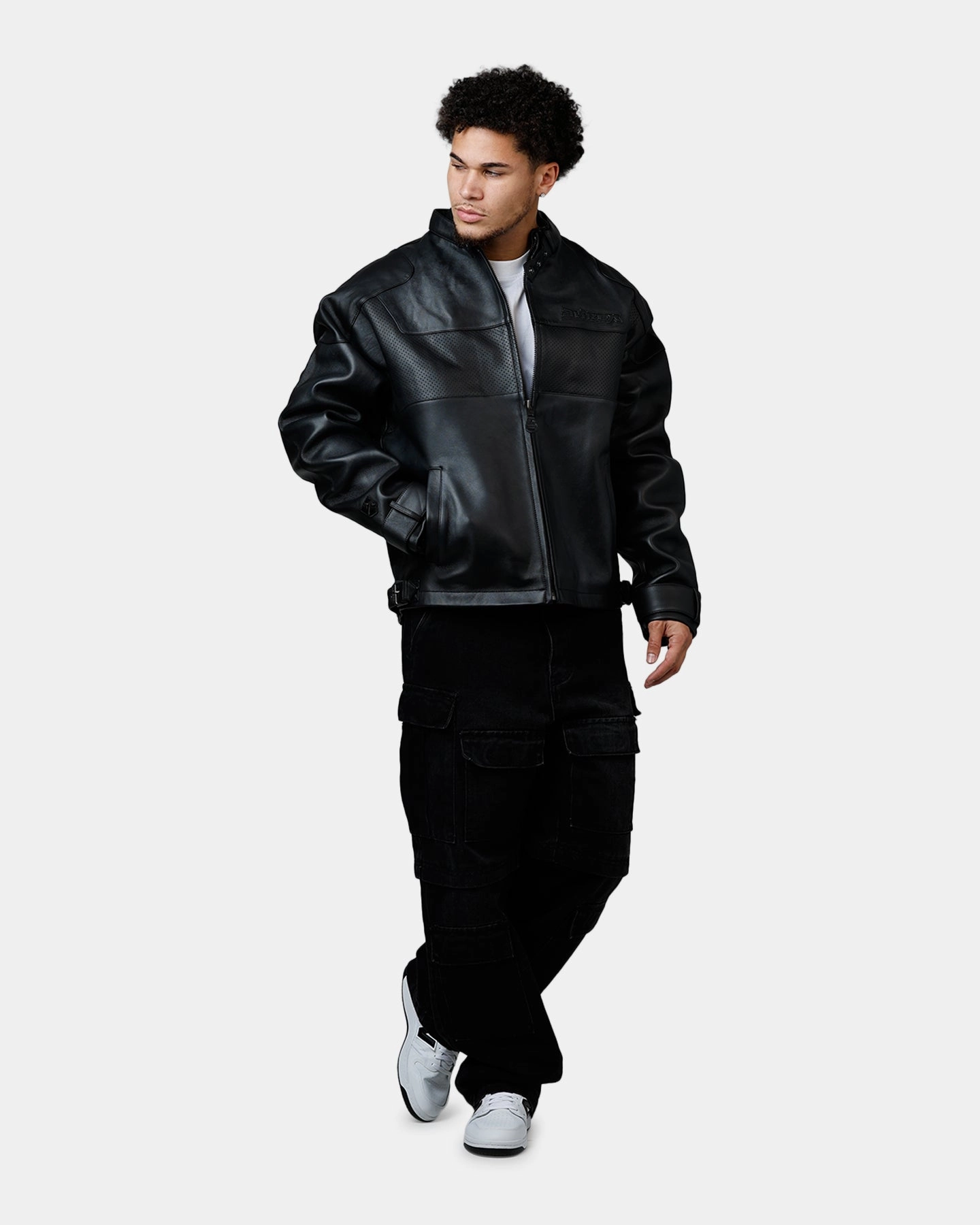 Easy Care Avirex Black-Out Racing Jacket Black/Black