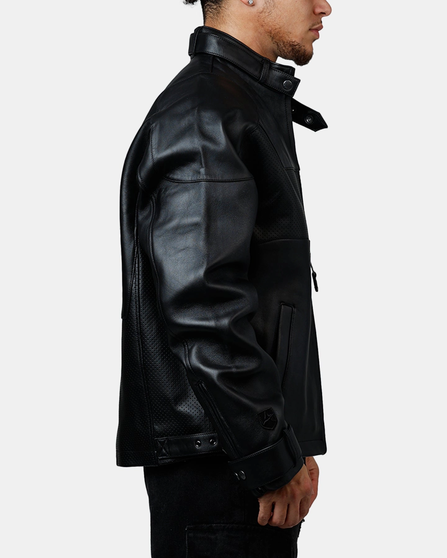 Avirex Black-Out Racing Jacket Black/Black Popular Essential Warmth