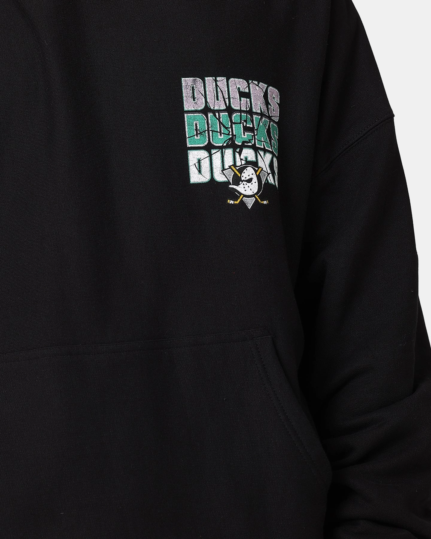 Culture Kings Anaheim Ducks Premium Hoodie Black Position Flexible Mobility