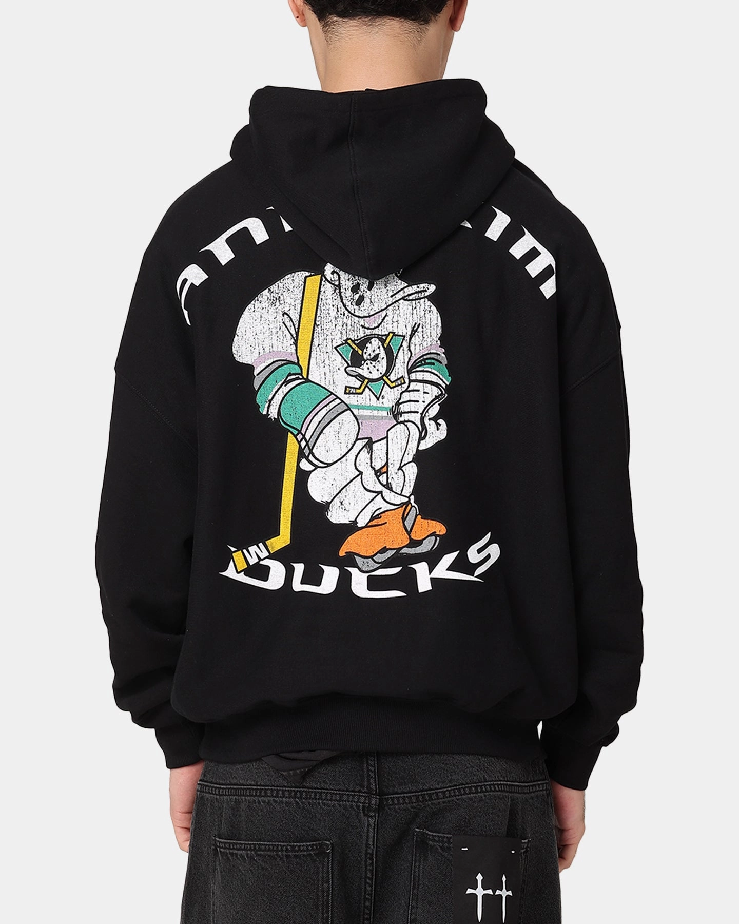 beach bonfire Culture Kings Anaheim Ducks Premium Hoodie Black