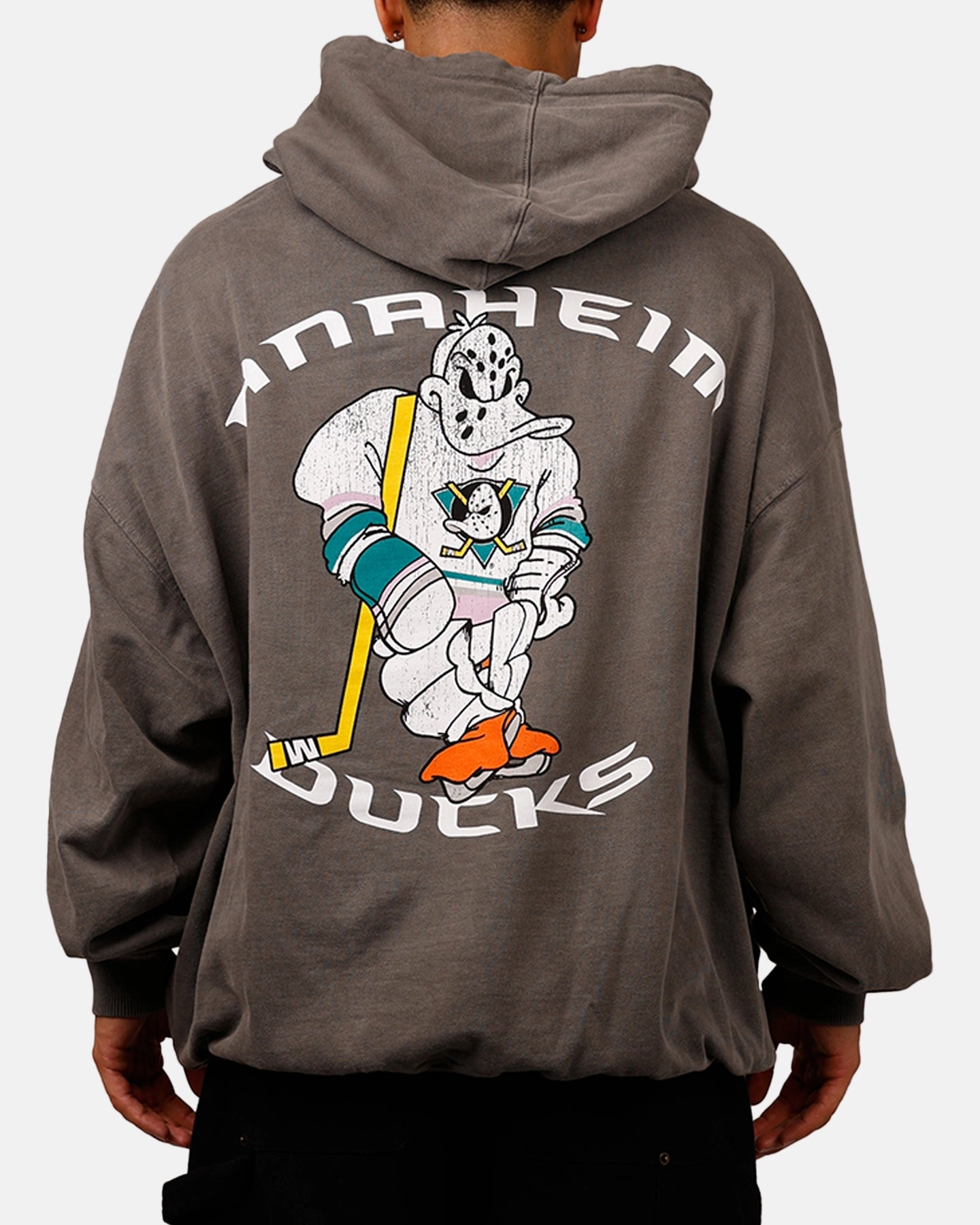 Kindness Weekend Comfort Culture Kings Anaheim Ducks Wild Wing Hoodie Off Black