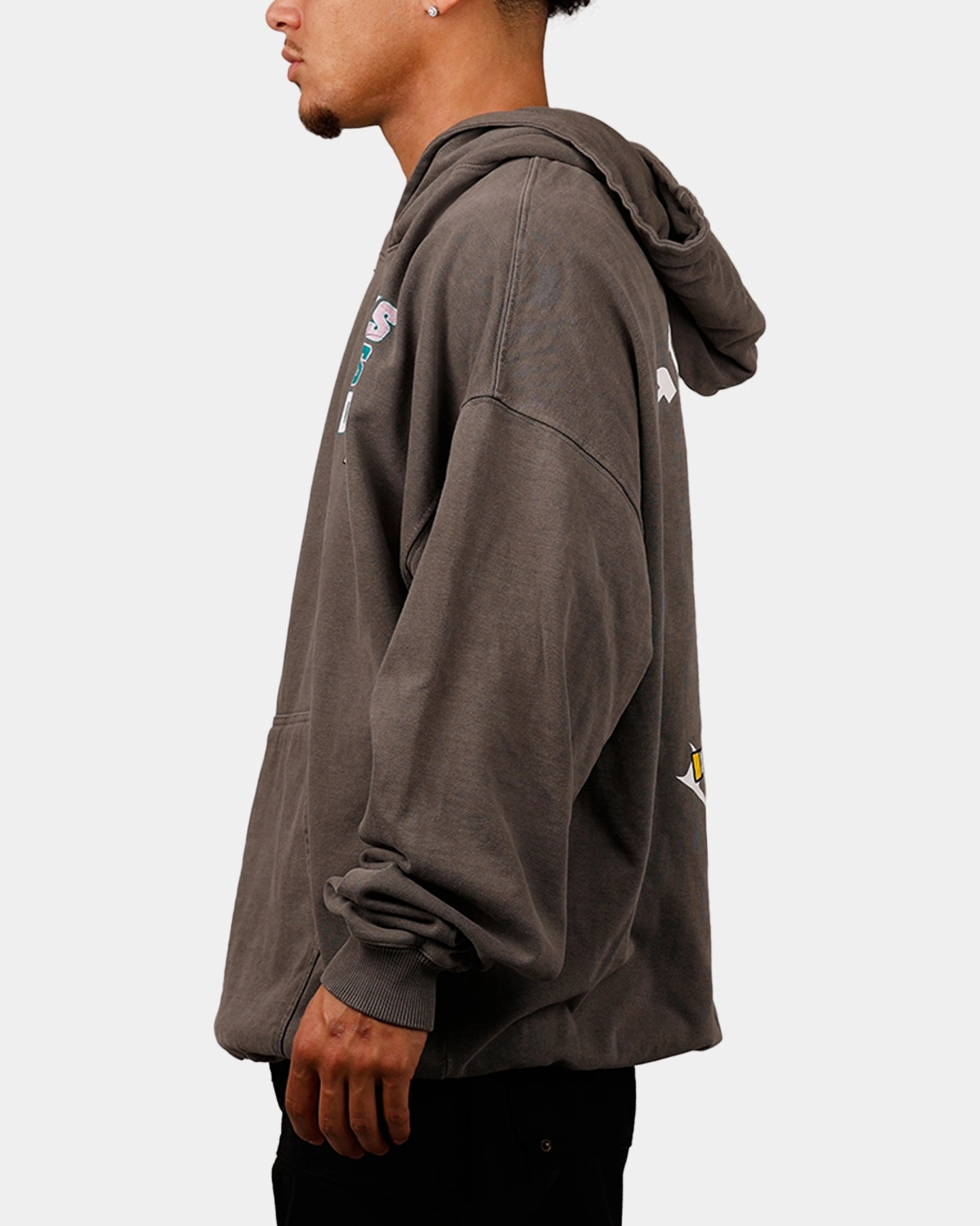 suitable for solo travel Culture Kings Anaheim Ducks Wild Wing Hoodie Off Black