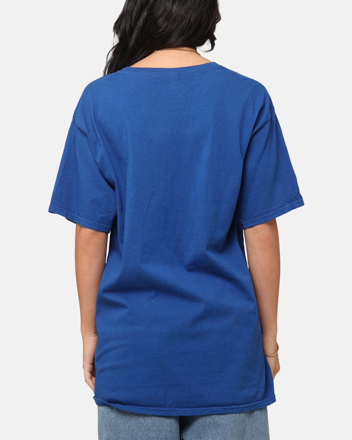 Moisture Management Fabric Classic Comfort Style Culture Kings Basic T-Shirt Cobalt Blue