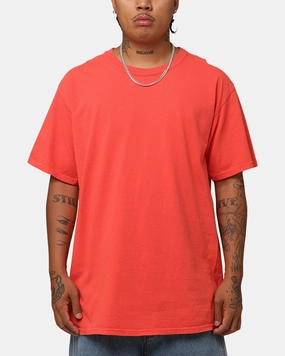 Culture Kings Basic T-Shirt Red Casual layering piece