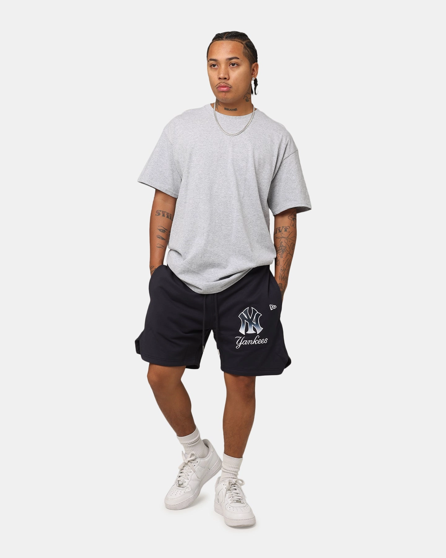 Culture Kings Basic T-Shirt Sport Grey proper length