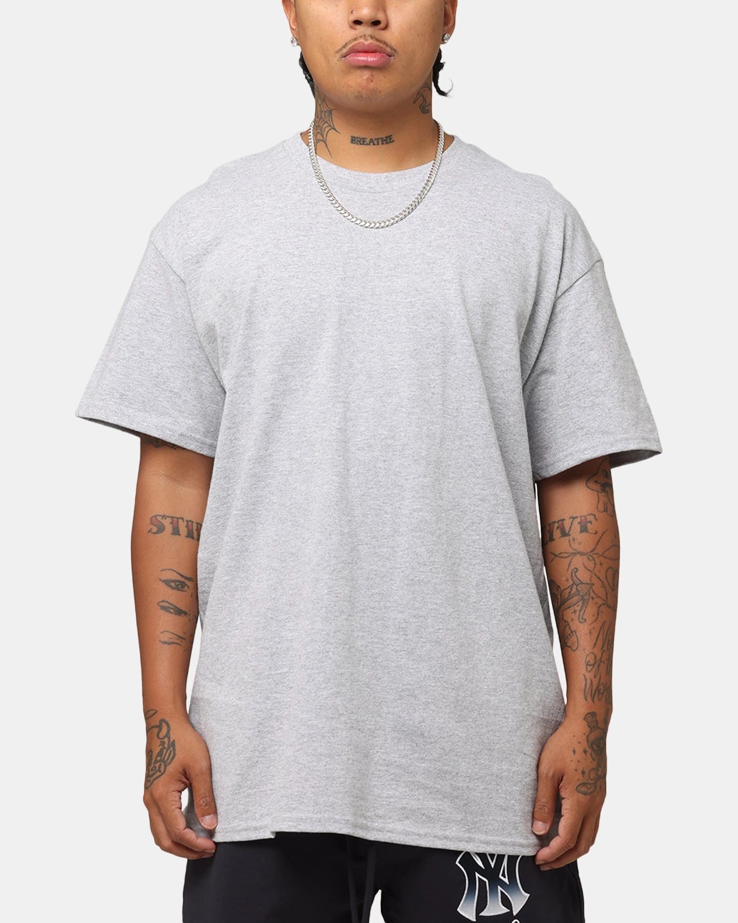 Culture Kings Basic T-Shirt Sport Grey Moisture Control Fabric