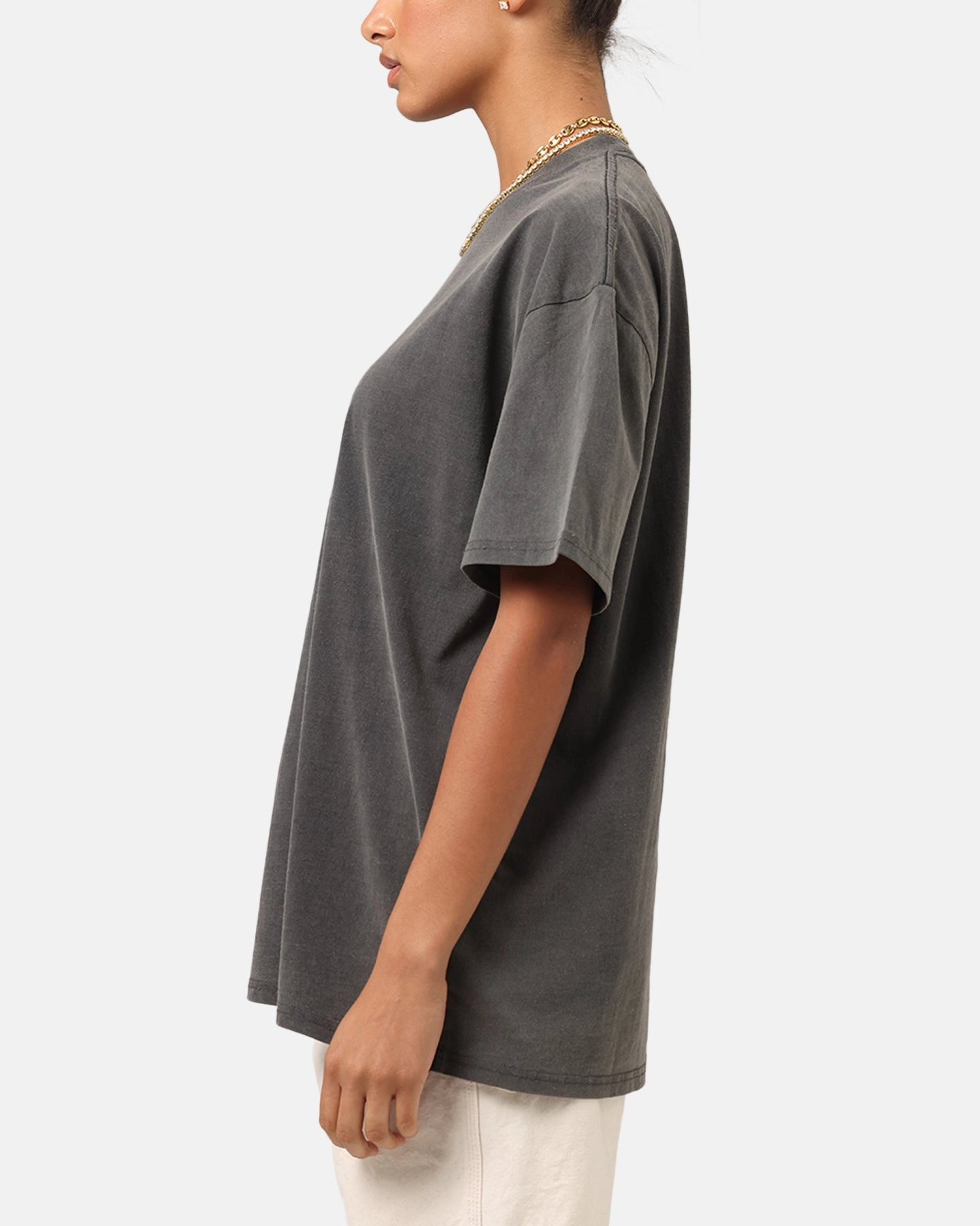 Everyday Essential Culture Kings Boxy T-Shirt Black Wash
