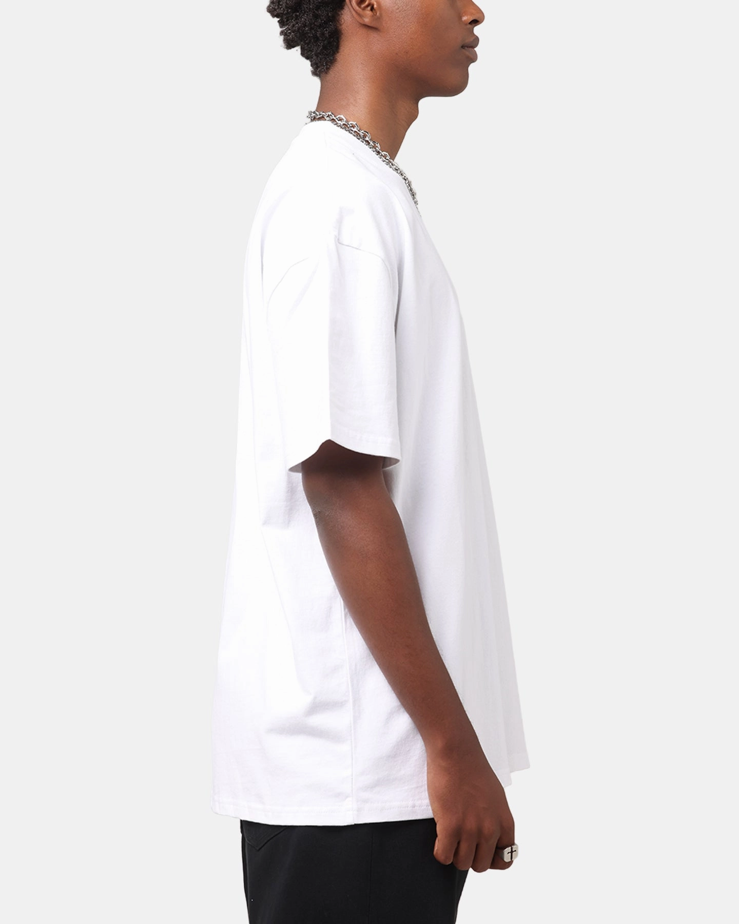 Holiday Outfit Style Organic Cotton Culture Kings Boxy T-Shirt White