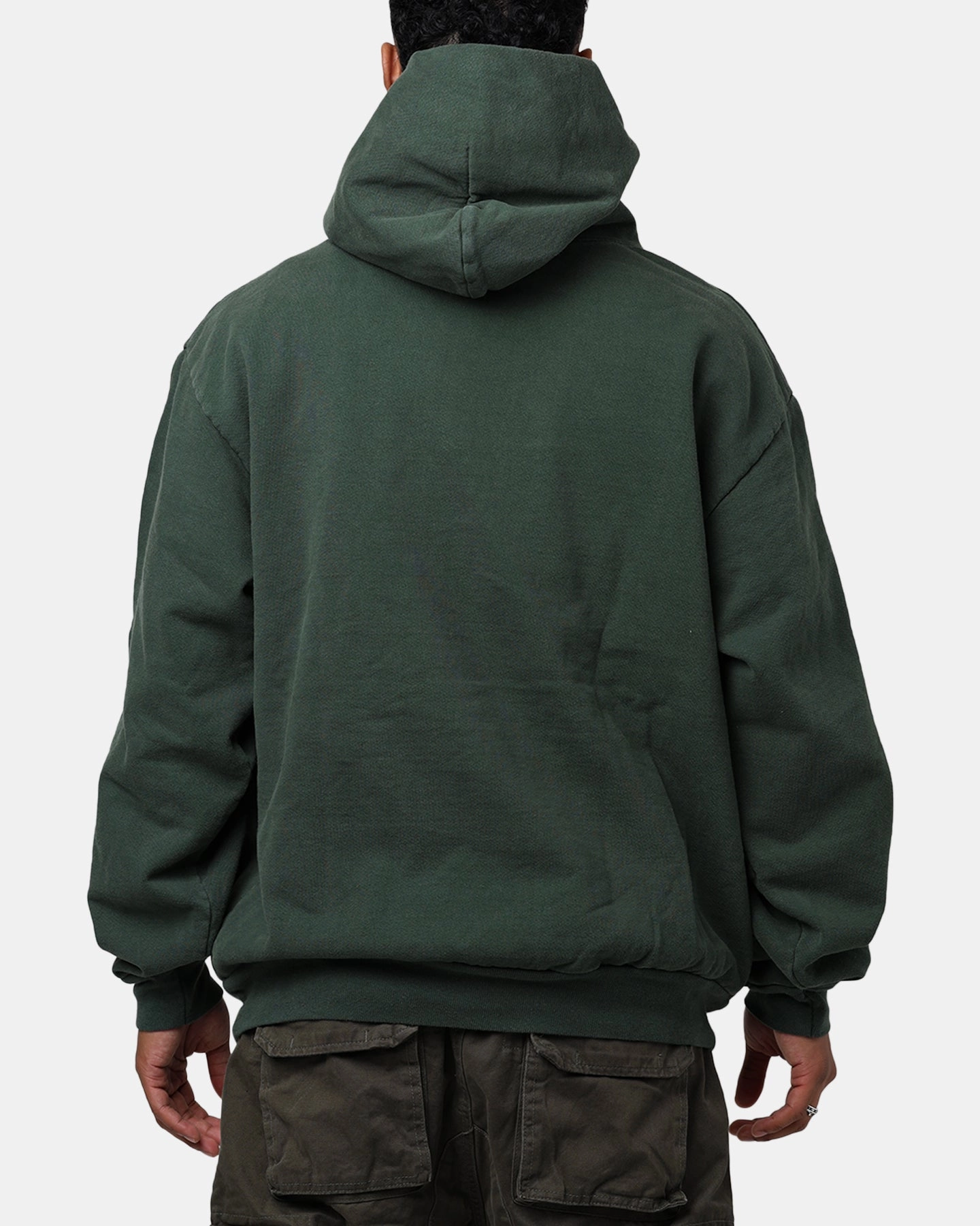 suitable for beauty pageants Recycled Polyester Blend Culture Kings CK Embroidered Hoodie Green
