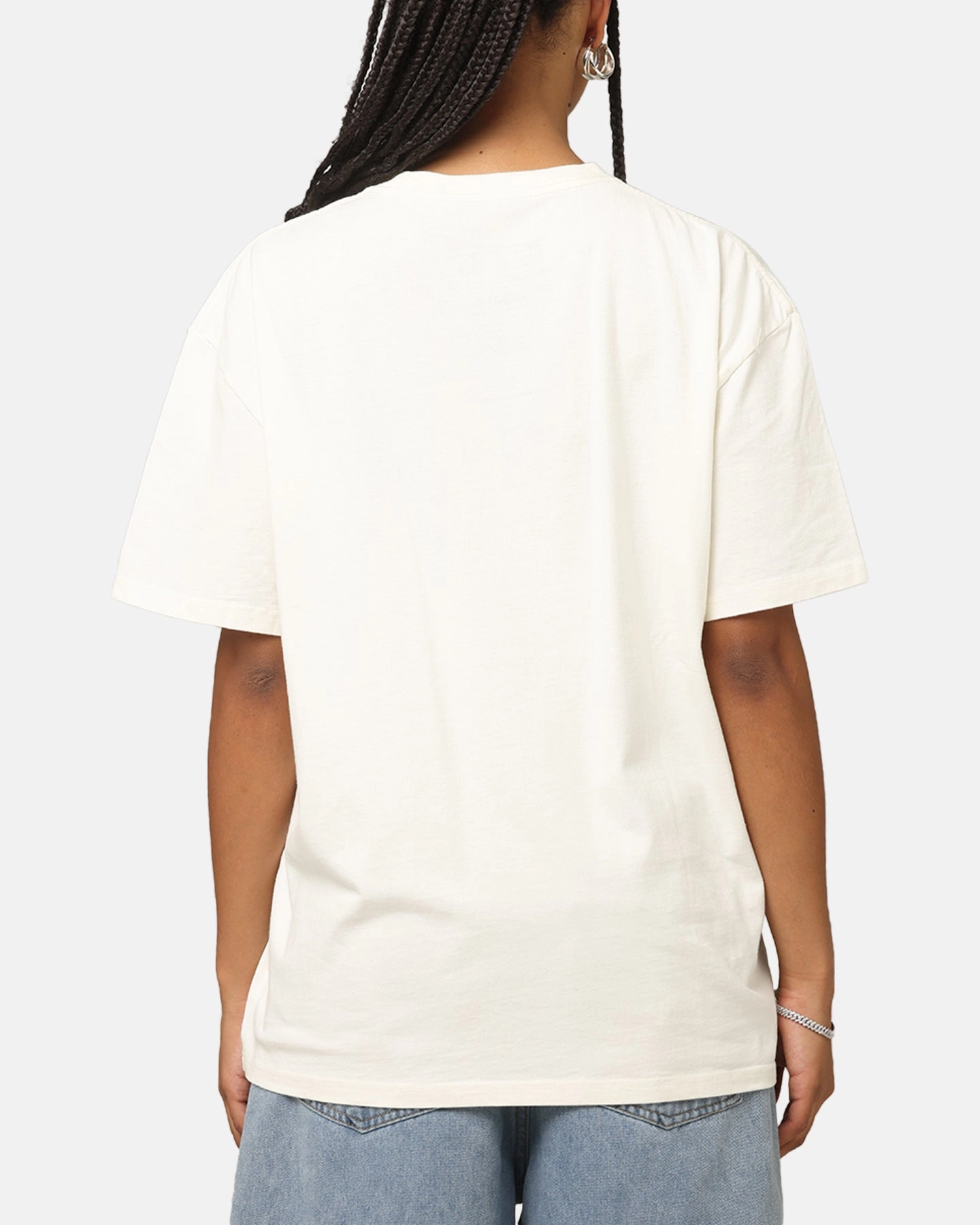 Trendy Comfort Fit Culture Kings New York Rangers Heavy T-Shirt Off White