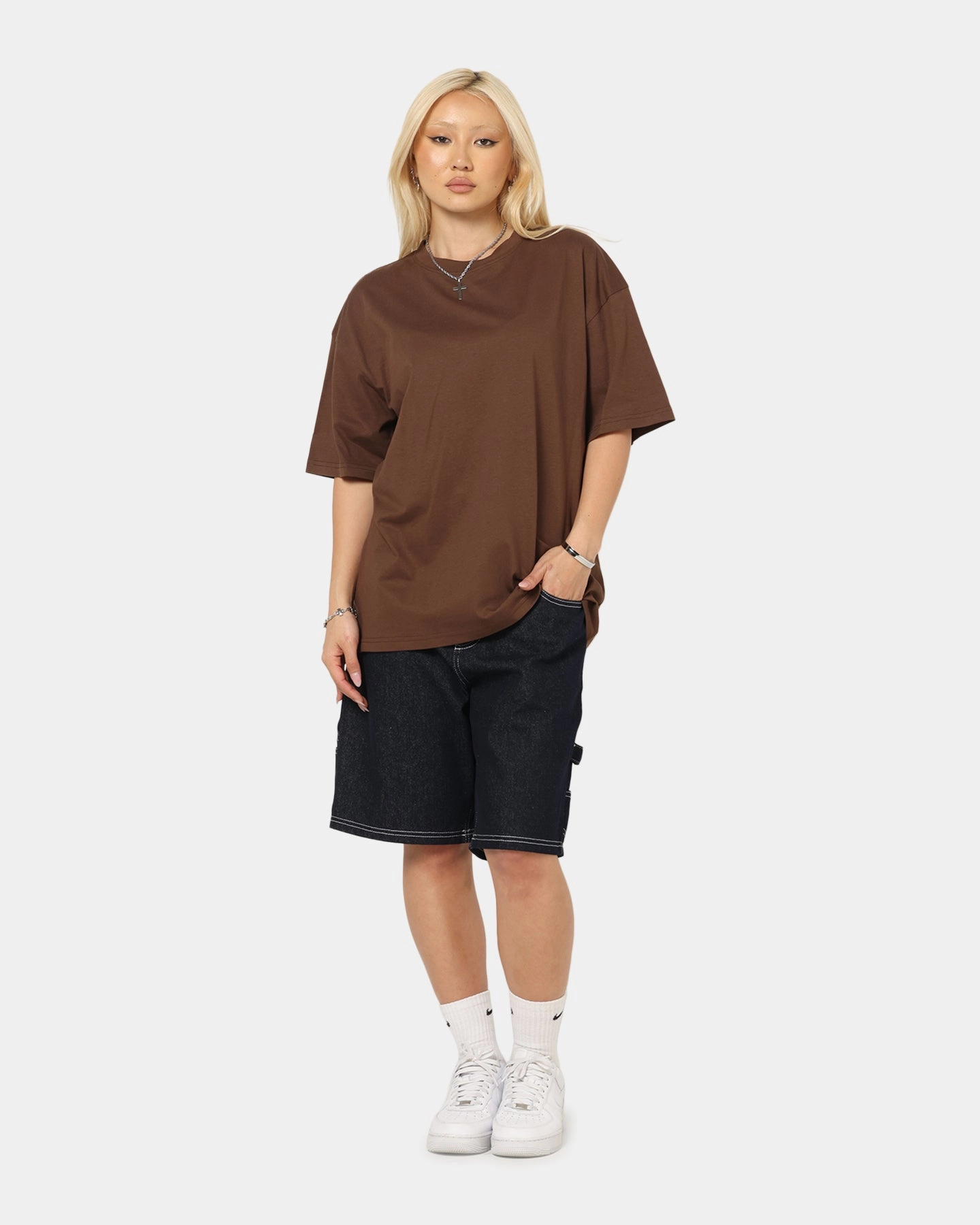 Fit for Any Season AllDay Comfort Culture Kings Standard Drop Shoulder T-Shirt Chocolate