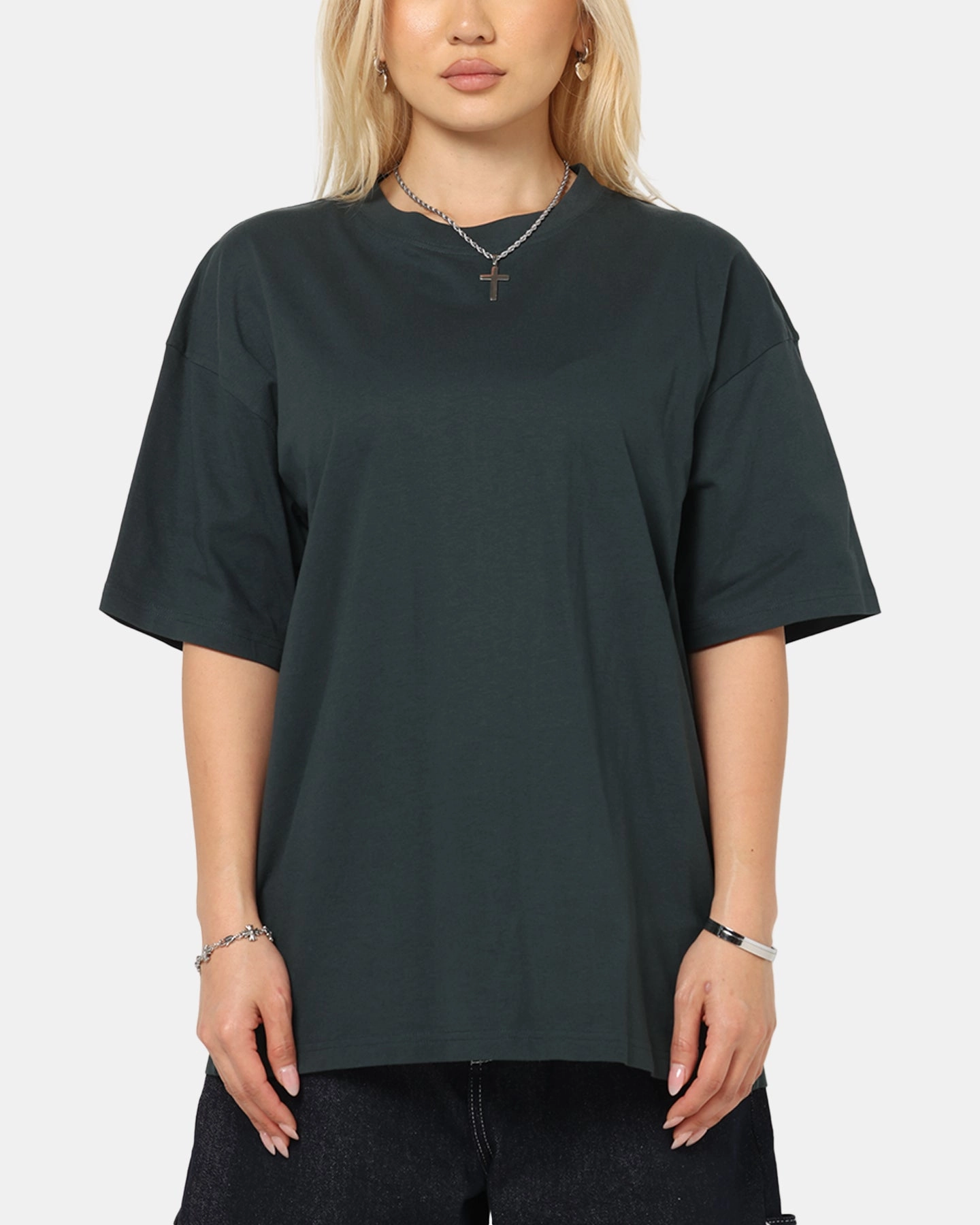 Wedding Culture Kings Standard Drop Shoulder T-Shirt Pine Green