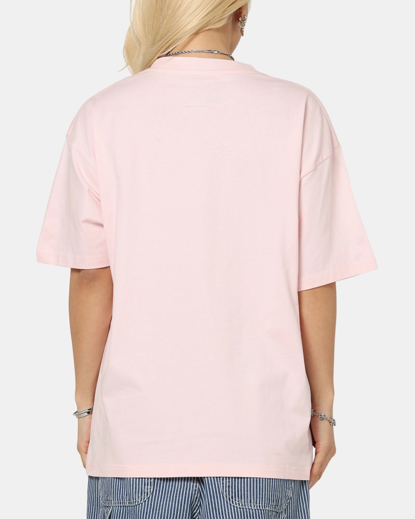 Culture Kings Standard Drop Shoulder T-Shirt Pink Easy Care Fabric Comfortable Layer