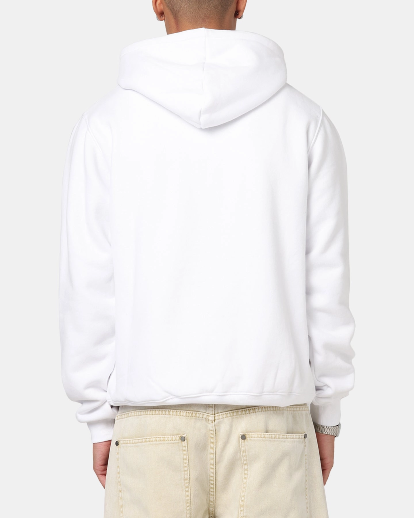 Culture Kings Standard Hoodie White Security - enhancing Friction Reducing Lining