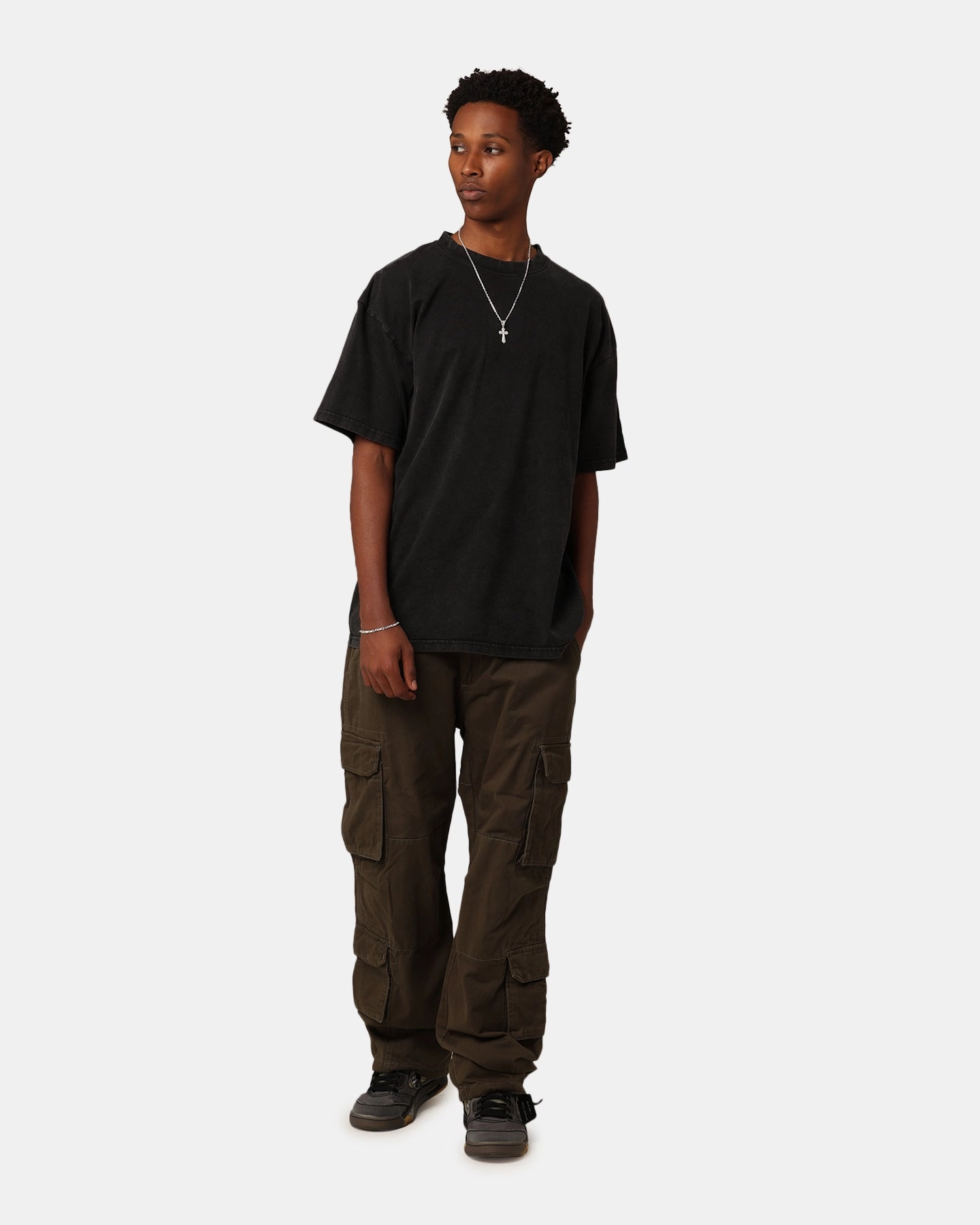 Culture Kings Standard T-Shirt Black Acidwash EcoConscious Processing