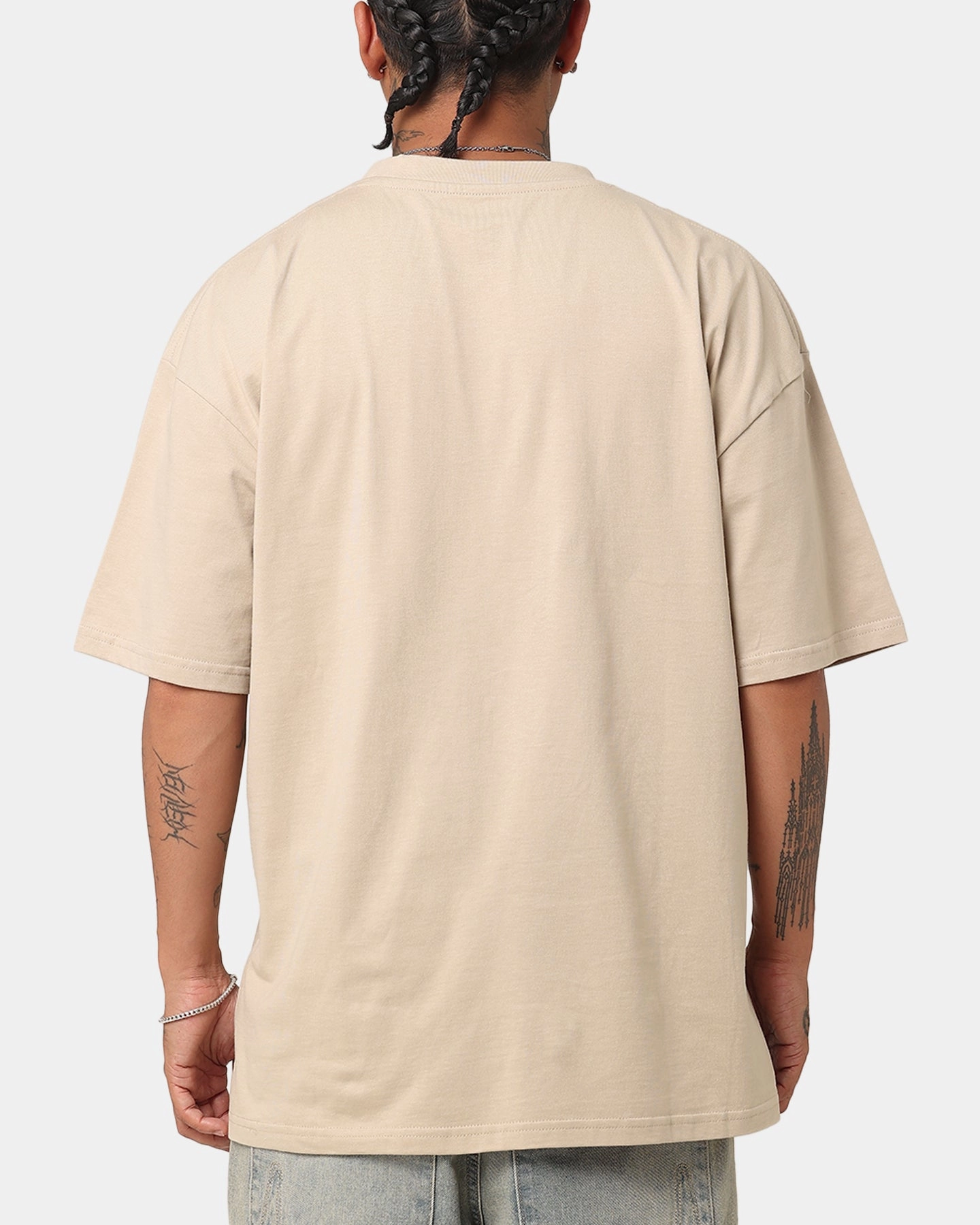 Culture Kings Standard T-Shirt Stone Pre Shrunk Cotton Comfy Layer