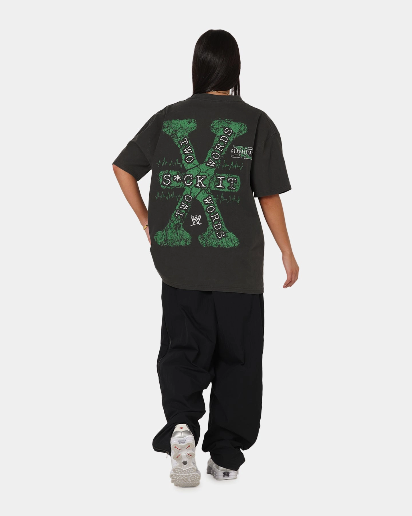 Street Comfort Style Culture Kings X WWE D-Generation X Summer Slam Heavy T-Shirt Black Wash