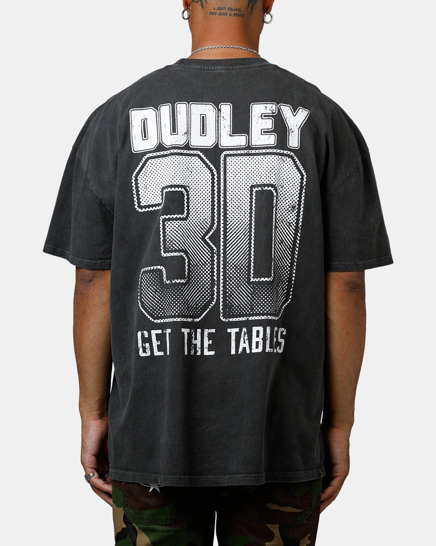 sports activity Perfect For Relaxing Culture Kings X WWE Dudley Boyz Ruthless Aggression Vintage T-Shirt Washed Charcoal