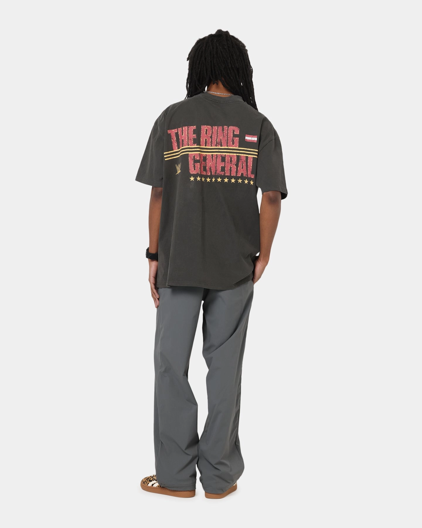 FadeResistant Coating Sporty Comfort Wear Culture Kings X WWE Gunther Summer Slam Heavy T-Shirt Black Wash