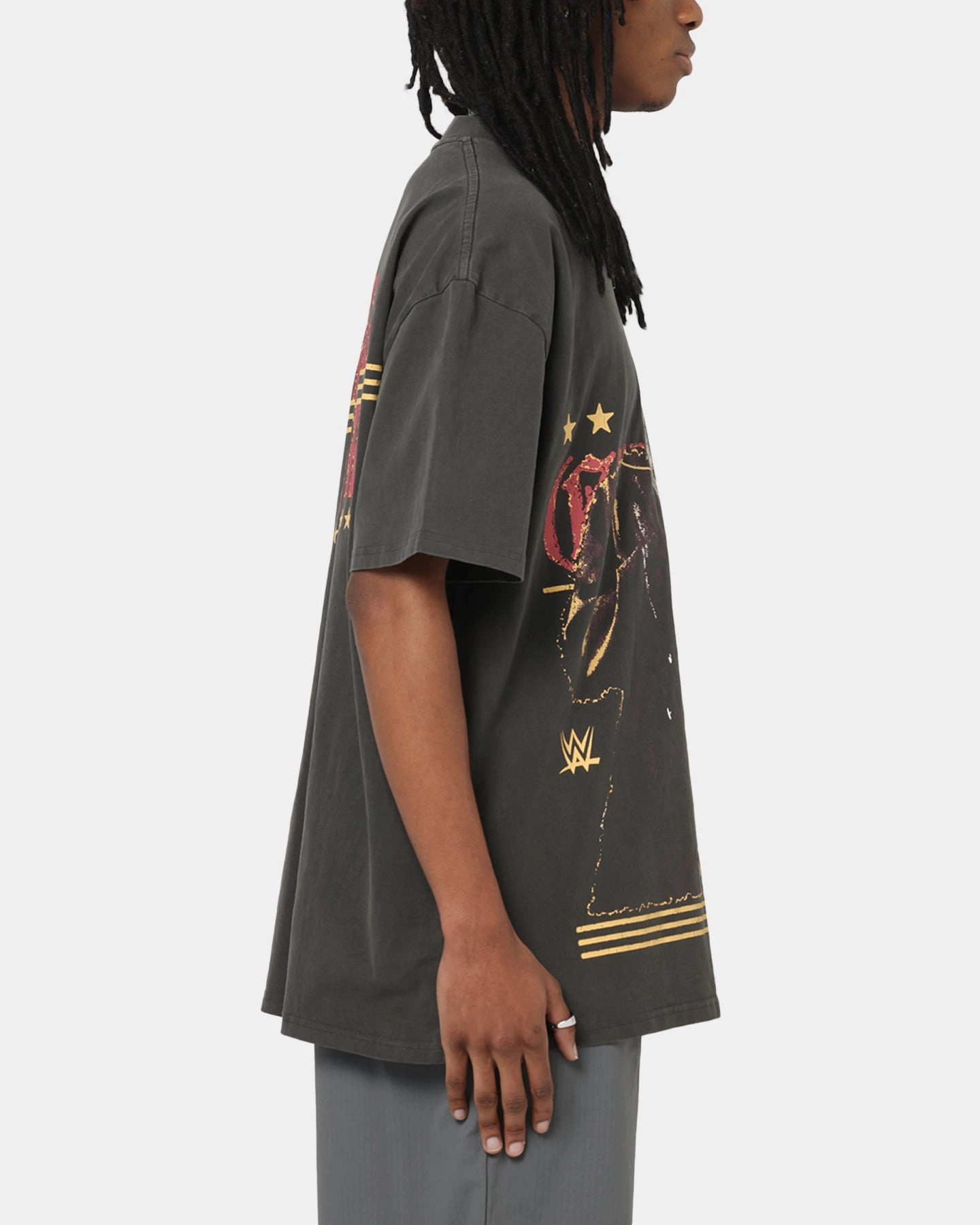 Active Comfort Temperature Regulating Fabric Culture Kings X WWE Gunther Summer Slam Heavy T-Shirt Black Wash