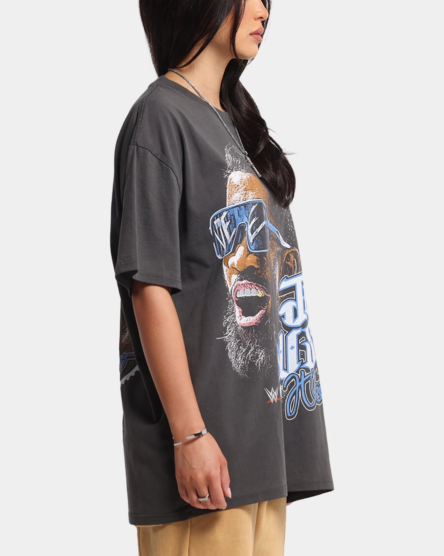 Culture Kings X WWE Jey Uso Wrestlemania XLI Heavy T-Shirt Black Wash Cold Wash Optimized Cozy and Light