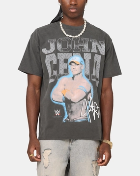 Linen blend Light Wear Culture Kings X WWE John Cena Heavy T-Shirt Black Wash