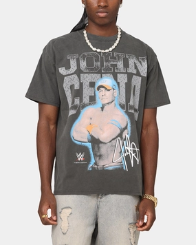Active Fashion Culture Kings X WWE John Cena Heavyweight T-Shirt Black Wash