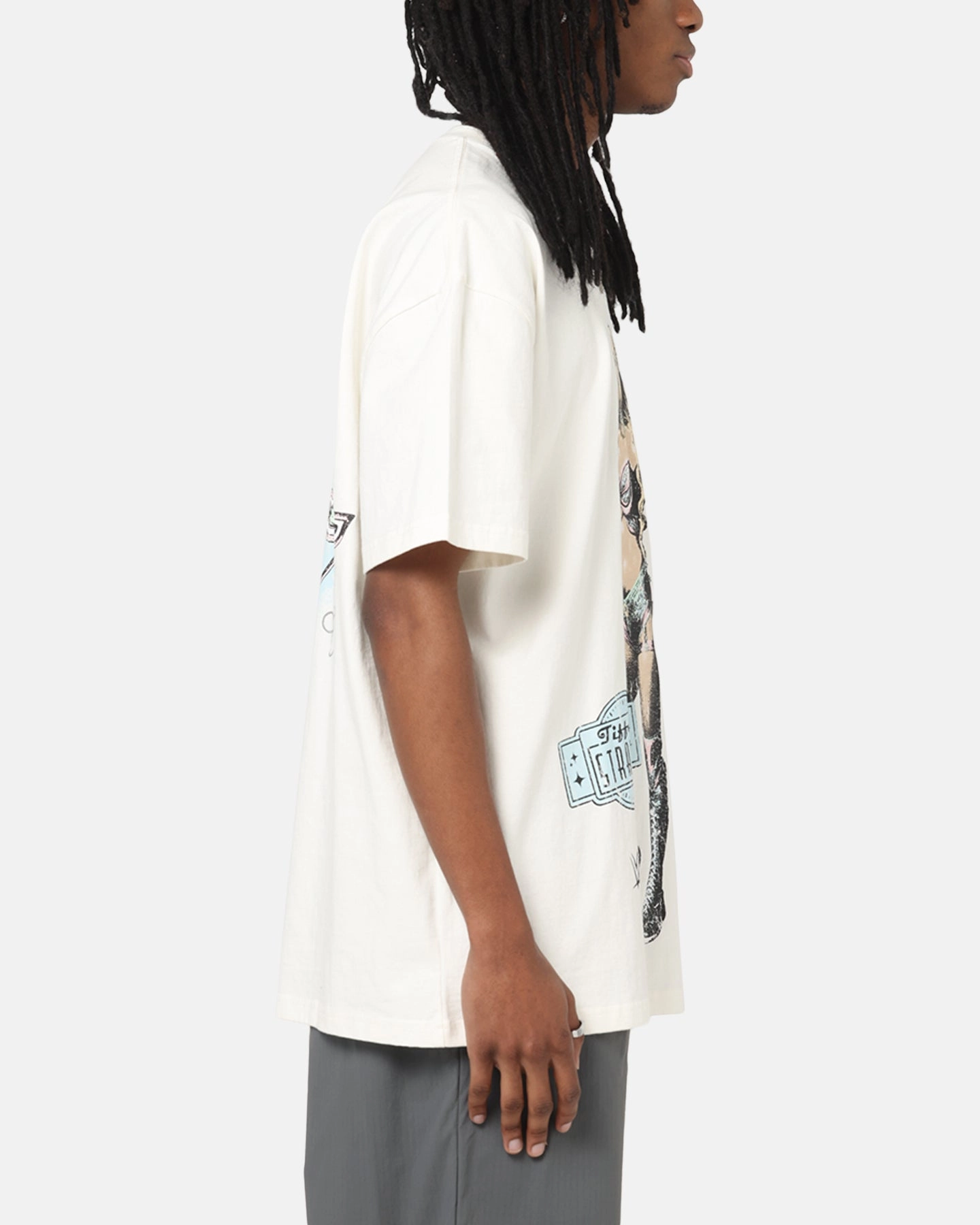 Timeless Comfort Wear Culture Kings X WWE Tiffany Stratton Summer Slam Heavy T-Shirt Off White