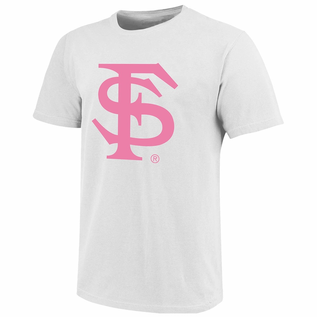 Sweat Absorbent VintageWash Image One Adult/Unisex Interlocking FS/Lonni Breast Cancer Hair Braid Short Sleeve T-Shirt - White