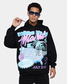 Rolling Loud Miami '23 Hoodie Black Display