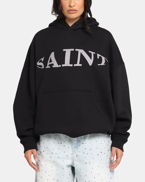 Saint Morta Vision Boxy Hoodie Black Contacts