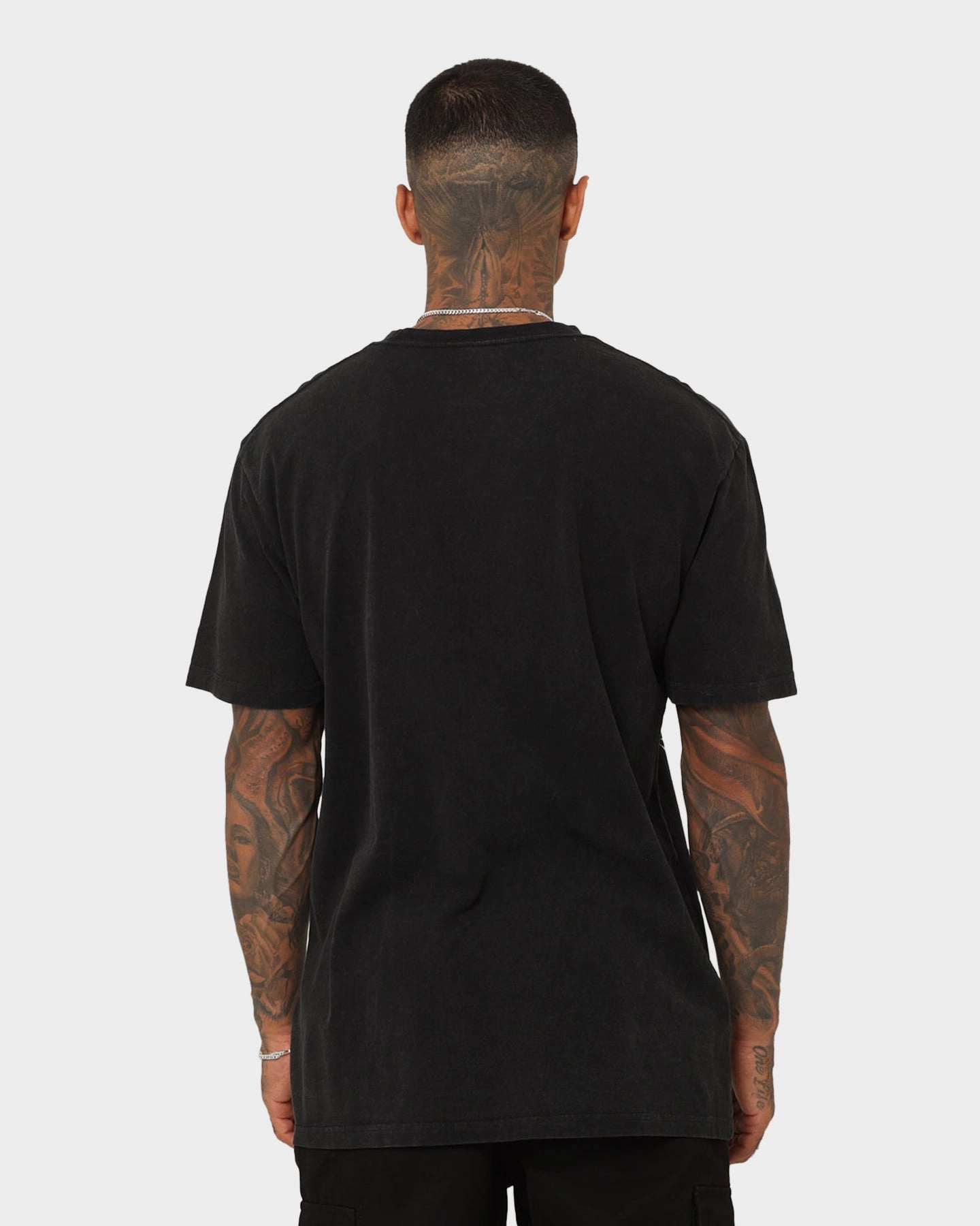 Cypress Hill Weed Skull 1988 LA Vintage T-Shirt Washed Black Simple Comfort Look High-Quality Cotton
