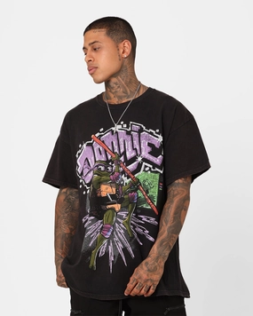Seasonal Outfit Goat Crew X Teenage Mutant Ninja Turtles Donatello Vintage T-Shirt Vintage Black