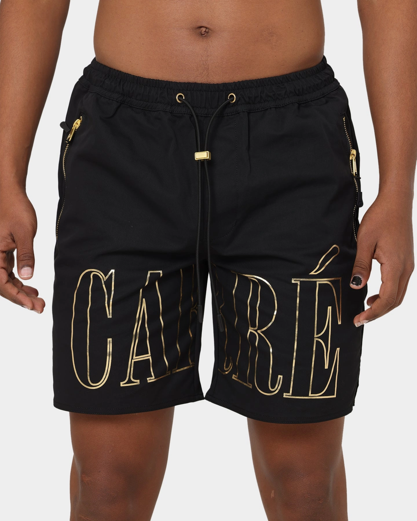 RecycledPolyester Outdoor Apparel Carr?? Elite Hardi LP Shorts Black/Gold