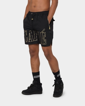 Carr?? Elite Hardi LP Shorts Black/Gold dancewear Hypoallergenic fabric
