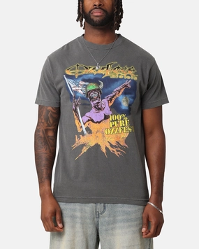 Trendy Comfort Fit MultipurposeCuffs Ozzy Osbourne Ozzfest Helmet T-Shirt Faded Black