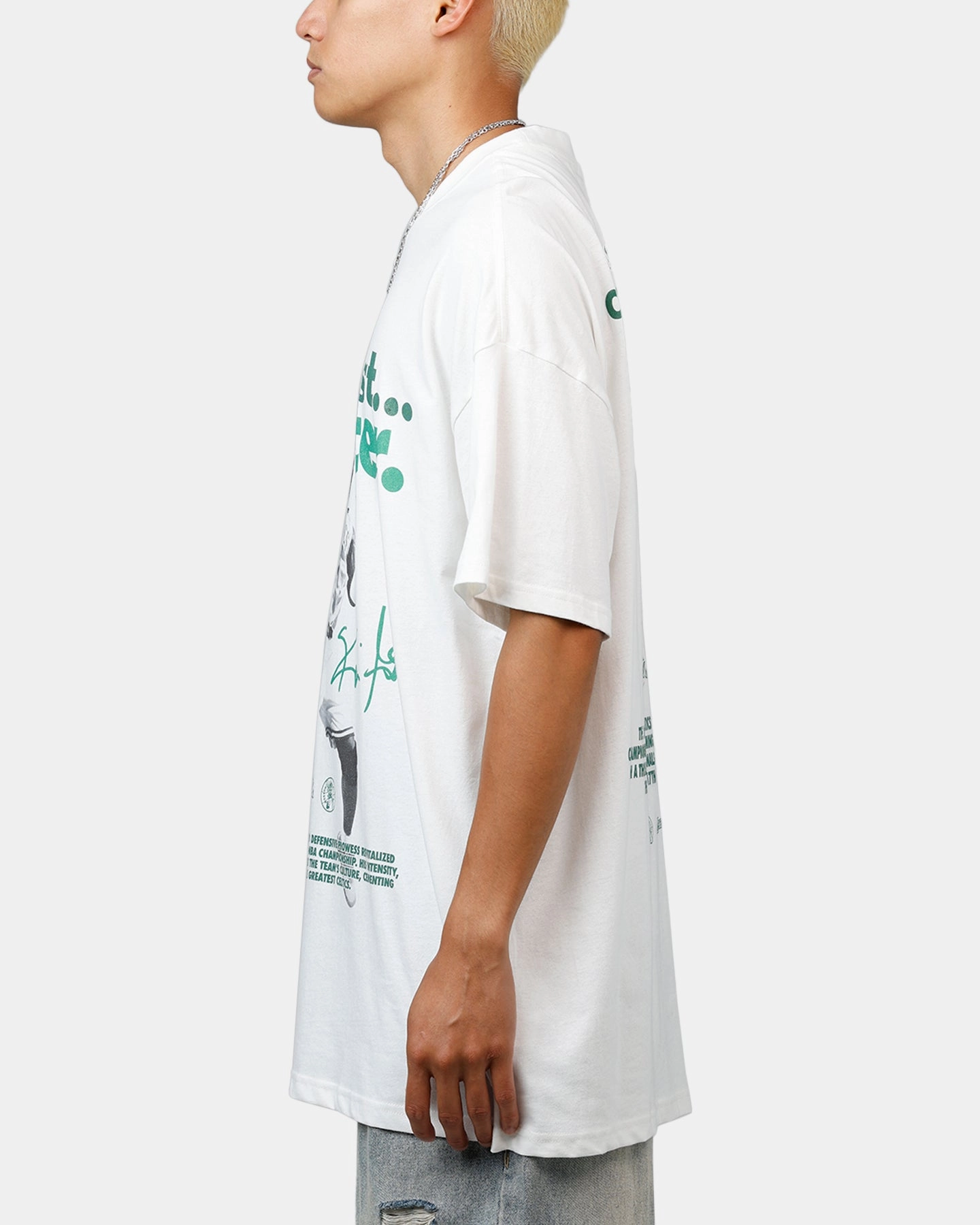 Mitchell & Ness Boston Celtics Kevin Garnett Got Better T-Shirt Vintage White Fresh Vibes