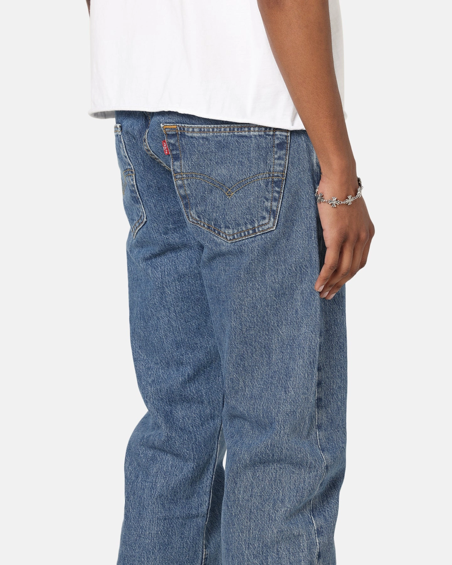 Levi Strauss And Co 501? Original Jeans Stone Wash Night Out Bold Look