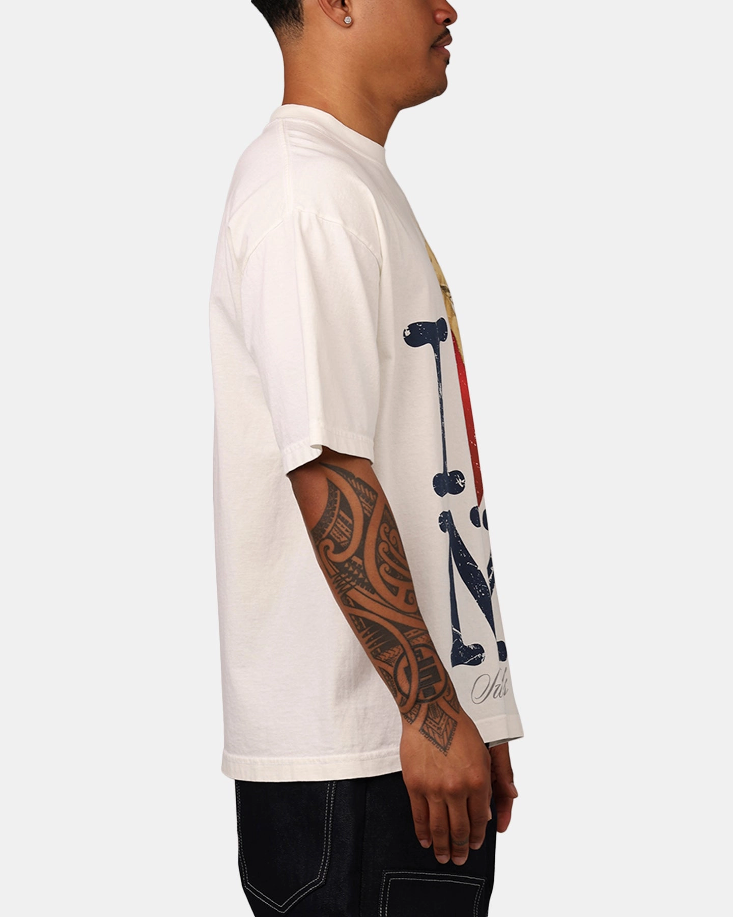 Fresh Outfit Sworn To Us I Love NY T-Shirt Eggshell