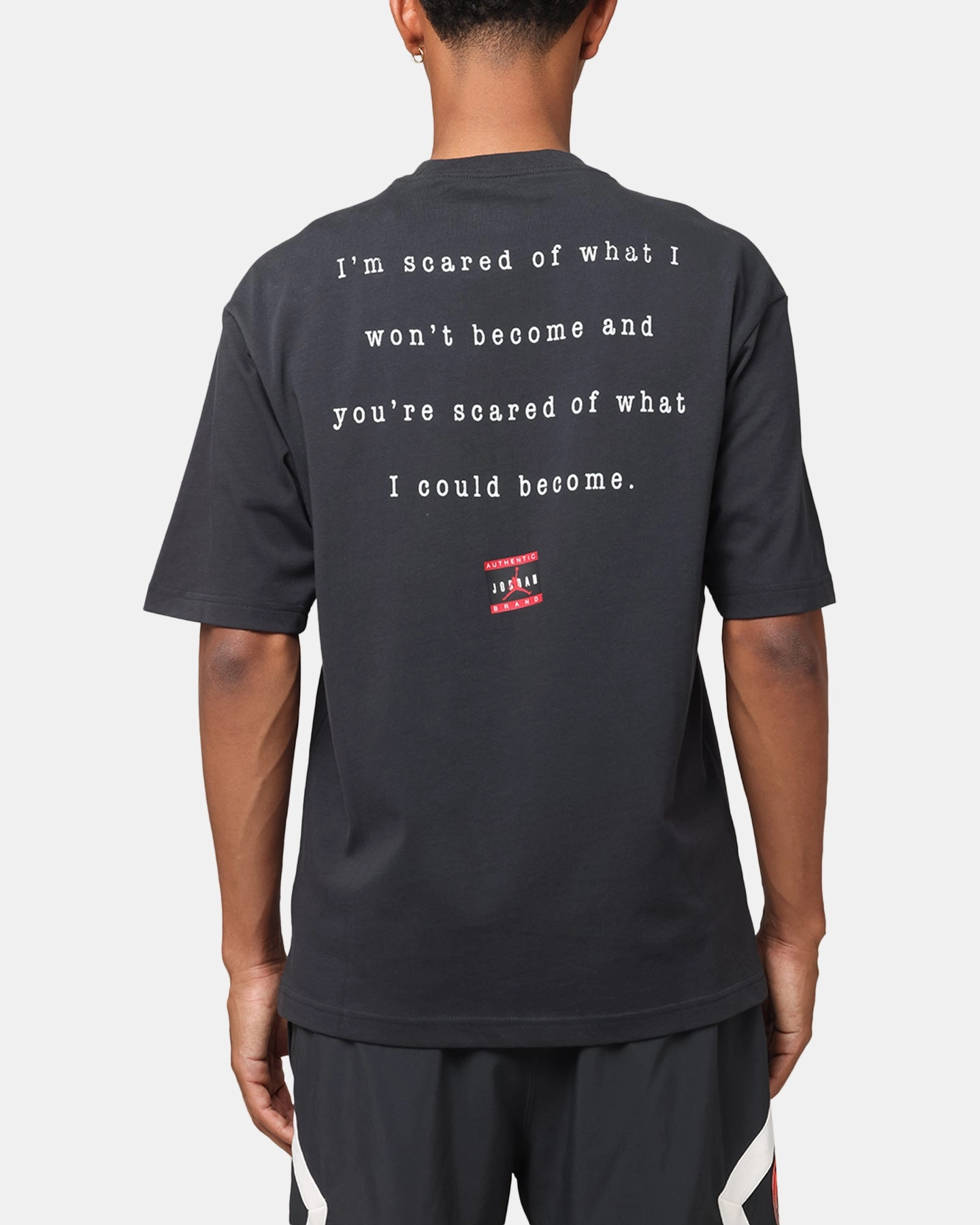 Jordan Statement 1985 J Day Crewneck T-Shirt Off Noir Breathable Style