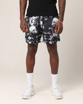 Saint Morta Undying Beach Shorts Black/White Active Lifestyle