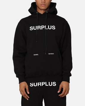 Athletic Wear Daniel Patrick Surplus Logo Hoodie Black