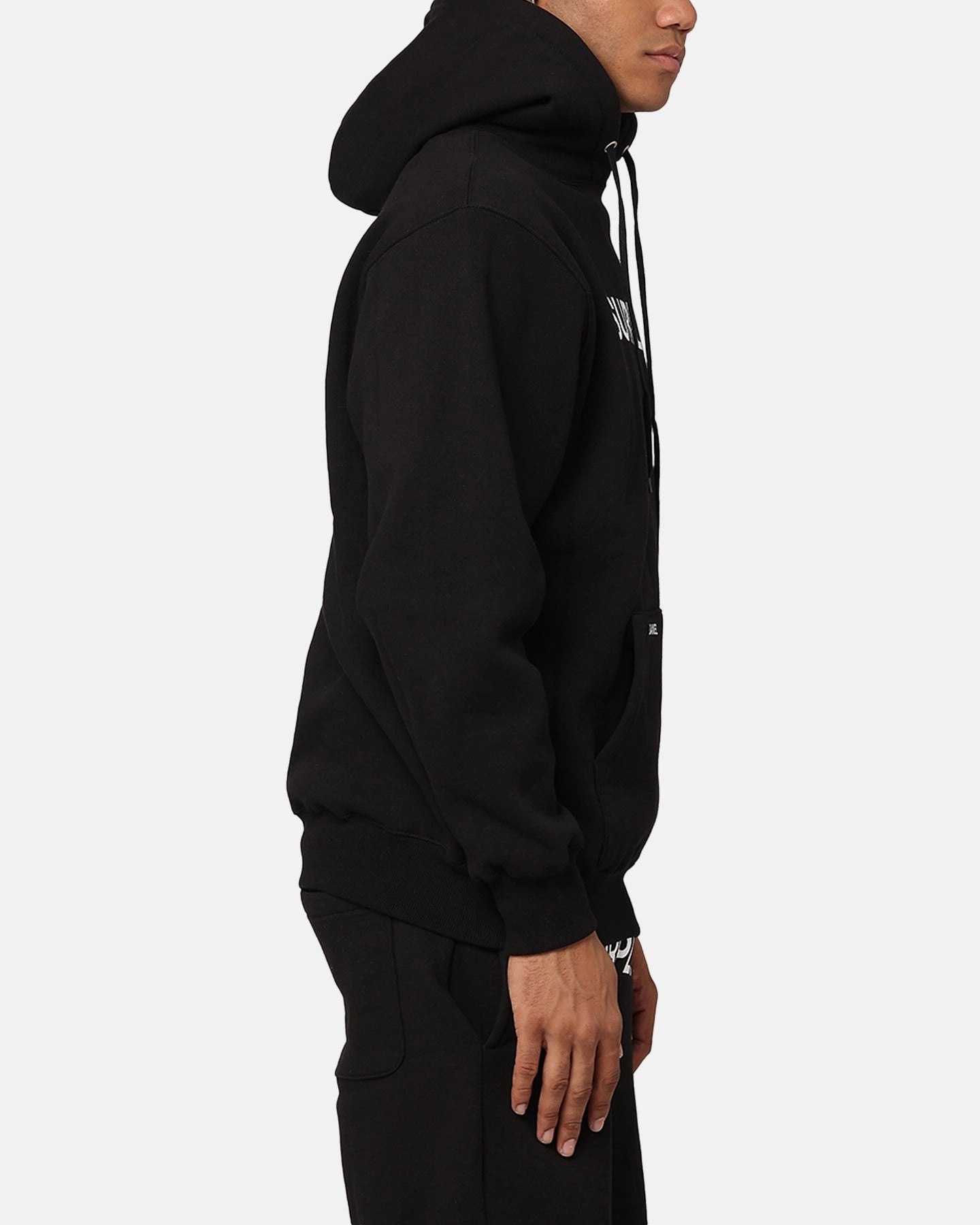 Cozy Design Daniel Patrick Surplus Logo Hoodie Black