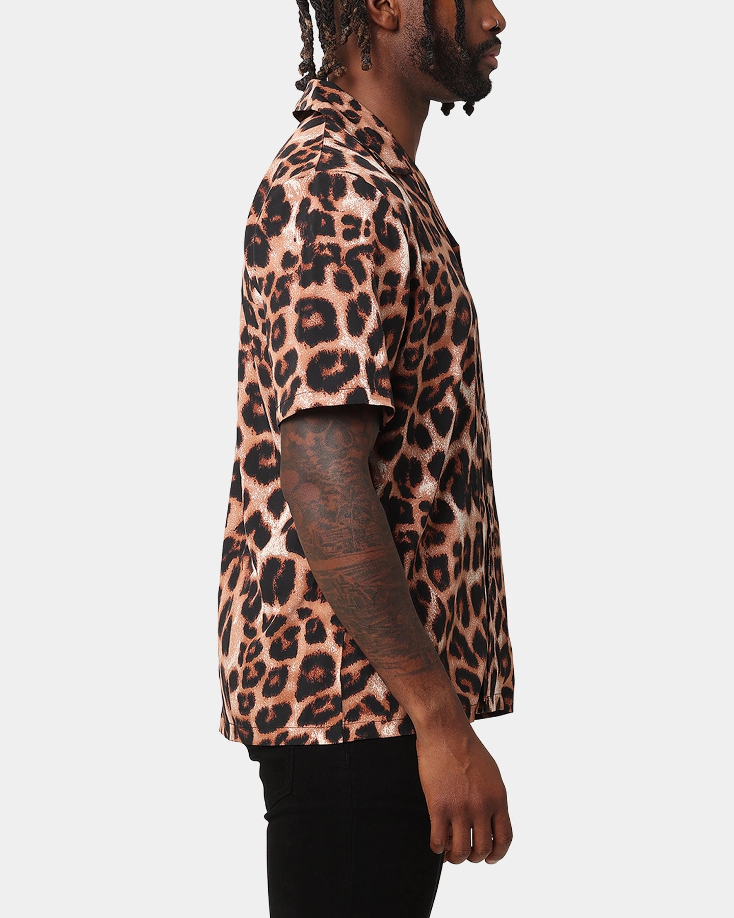 Winter Fashion XXIII Leopard Button Up Shirt Leopard